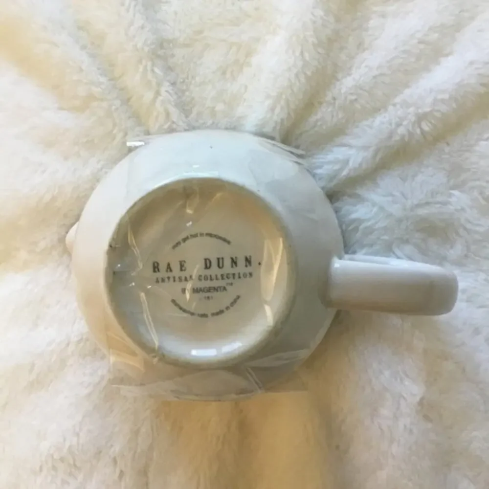 Rae Dunn White JUICE Ceramic Juicer
